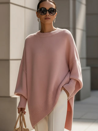 Jennifer | Suéter Oversized con Cuello Amplio y Caído
