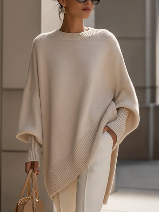 Jennifer | Suéter Oversized con Cuello Amplio y Caído