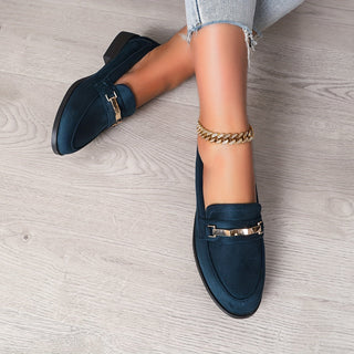 Isabelle™ – Mocasines de punta redonda para un confort absoluto