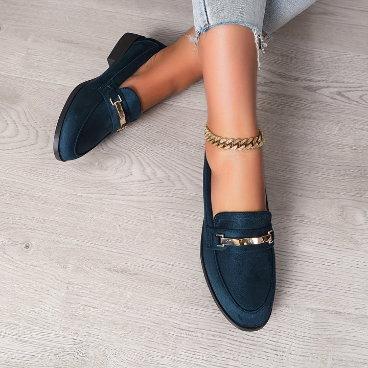 Isabelle™ – Mocasines de punta redonda para un confort absoluto
