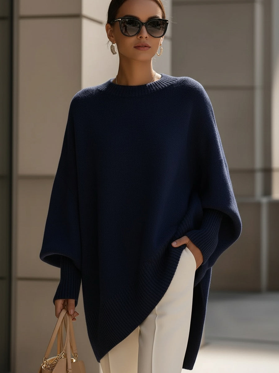 Jennifer | Suéter Oversized con Cuello Amplio y Caído
