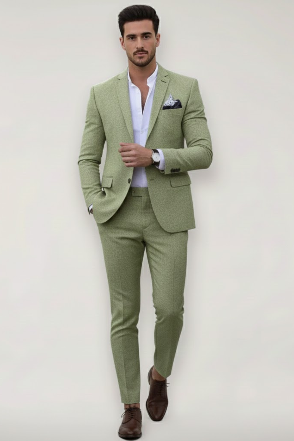Gavin | Conjunto de Traje Slim Fit para Hombre en Primavera