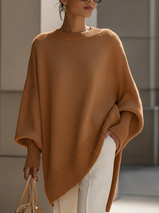 Jennifer | Suéter Oversized con Cuello Amplio y Caído