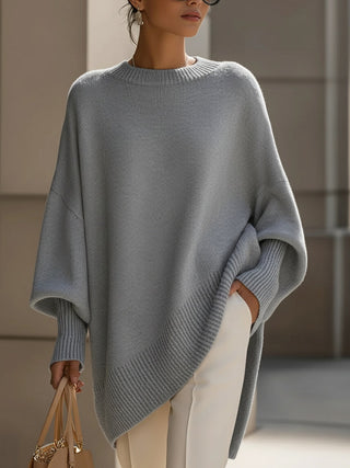 Jennifer | Suéter Oversized con Cuello Amplio y Caído
