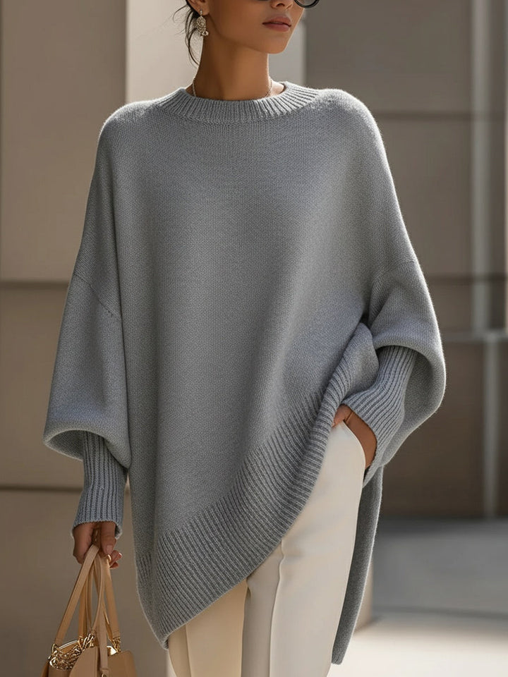 Jennifer | Suéter Oversized con Cuello Amplio y Caído