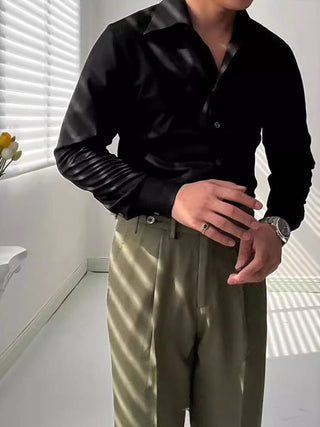 DELACROIX | CAMISA ATLÉTICA ITALIANA PARA HOMBRE EN BAMBU