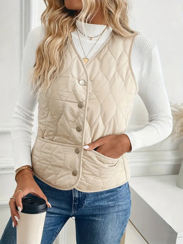 Chaleco Bomber Acolchado