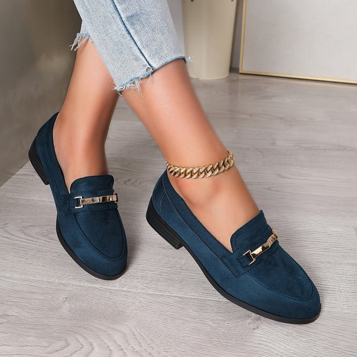 Isabelle™ – Mocasines de punta redonda para un confort absoluto