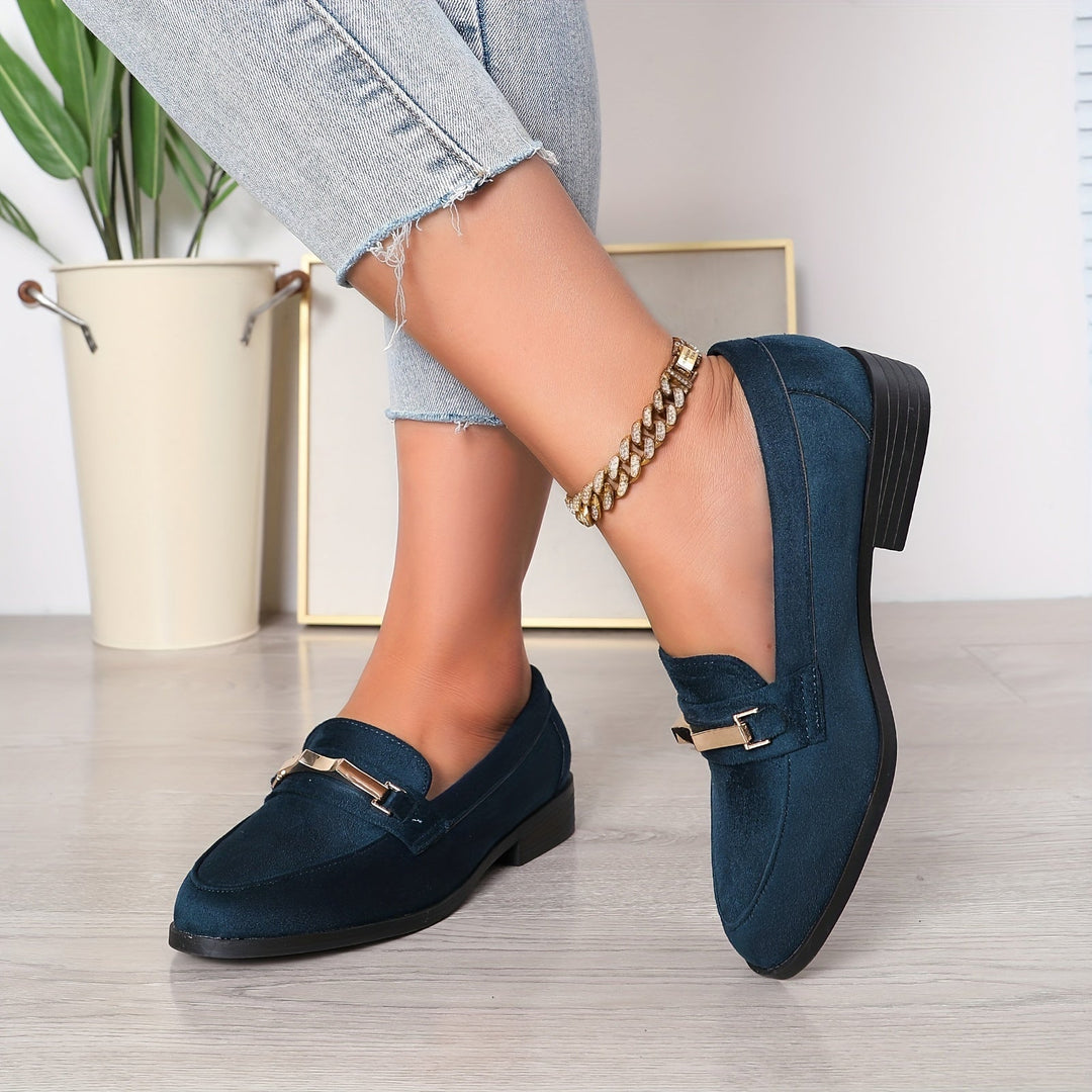 Isabelle™ – Mocasines de punta redonda para un confort absoluto