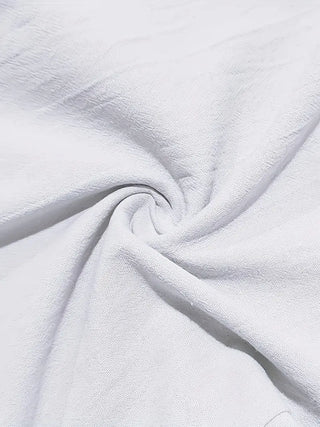 NICHOLS | PANTALONES ANCHOS DE LINO CON CORDÓN