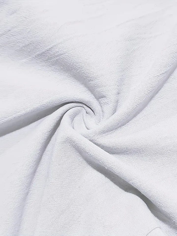 NICHOLS | PANTALONES ANCHOS DE LINO CON CORDÓN