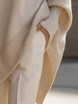 Jennifer | Suéter Oversized con Cuello Amplio y Caído