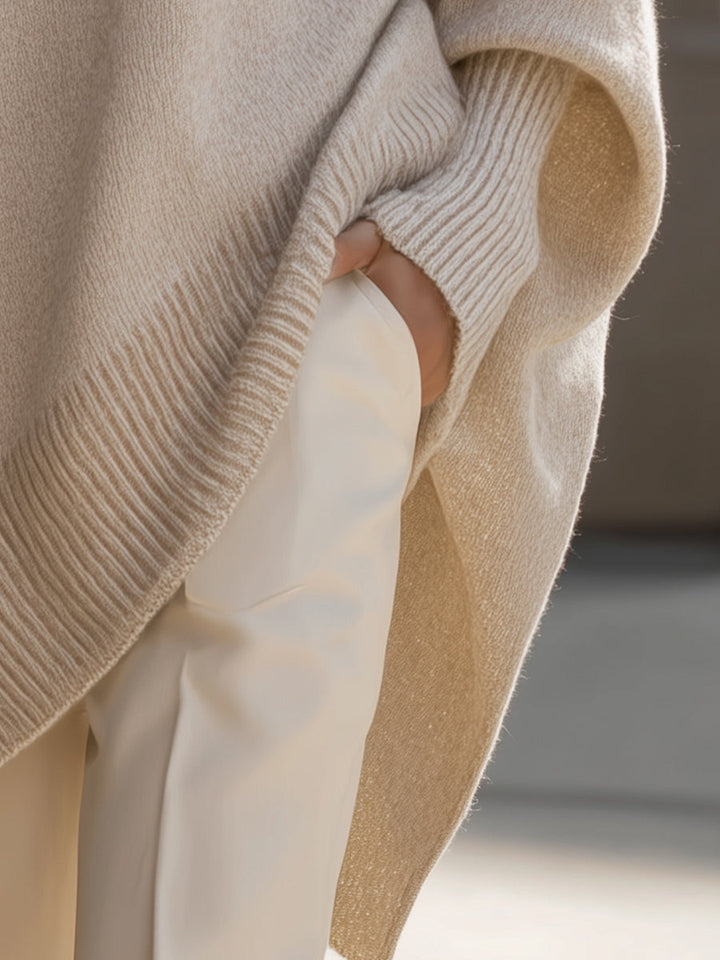 Jennifer | Suéter Oversized con Cuello Amplio y Caído