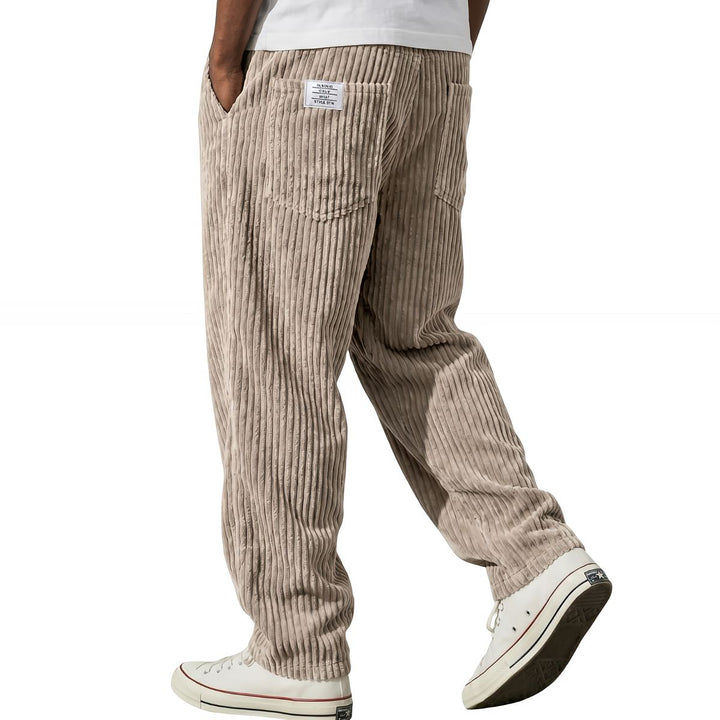 Pantalón de hombre | Pantalón de pana con cintura elástica