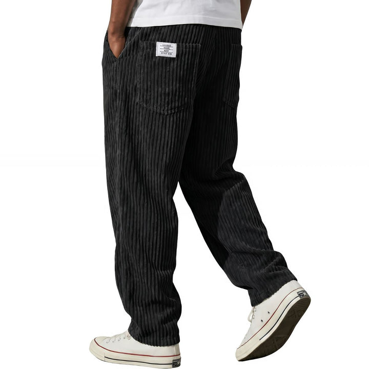 Pantalón de hombre | Pantalón de pana con cintura elástica