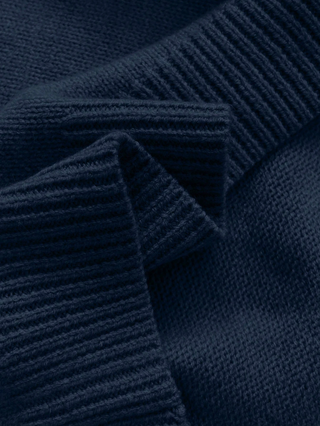 Céline | Suéter Chic con Cuello de Encaje, Toque Cachemira