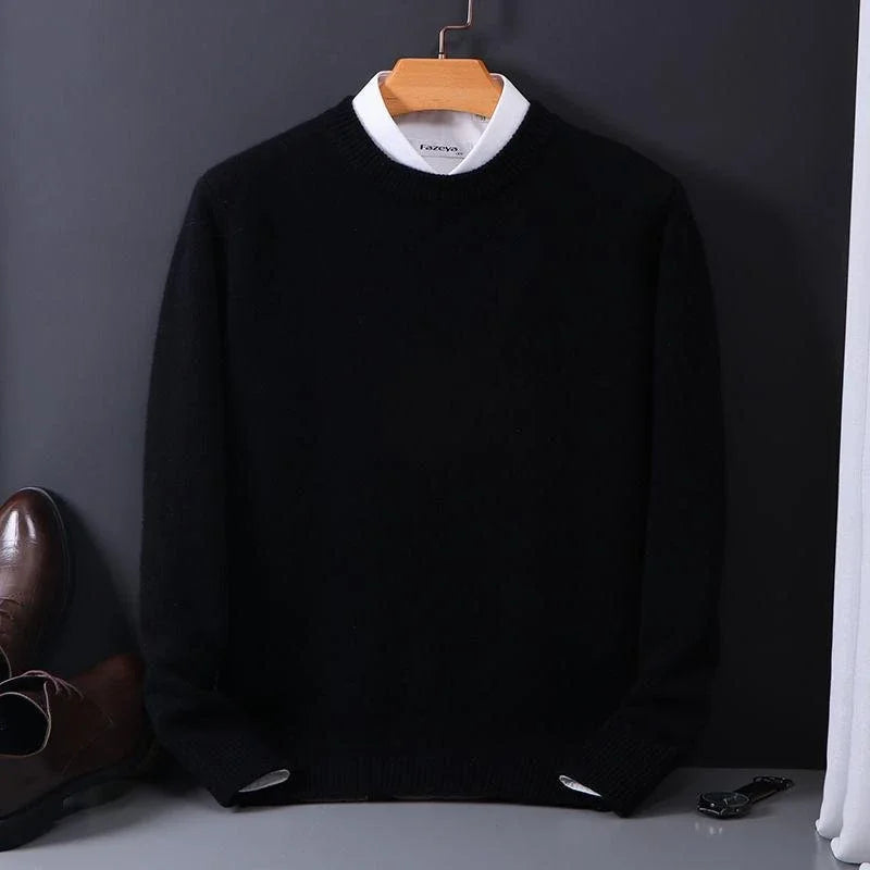 DELACROIX | Suéter de Cuello Redondo de Punto Suave Marcel