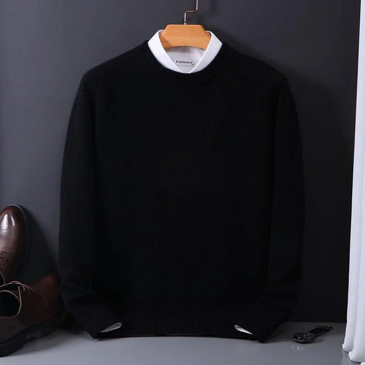 DELACROIX | Suéter de Cuello Redondo de Punto Suave Marcel