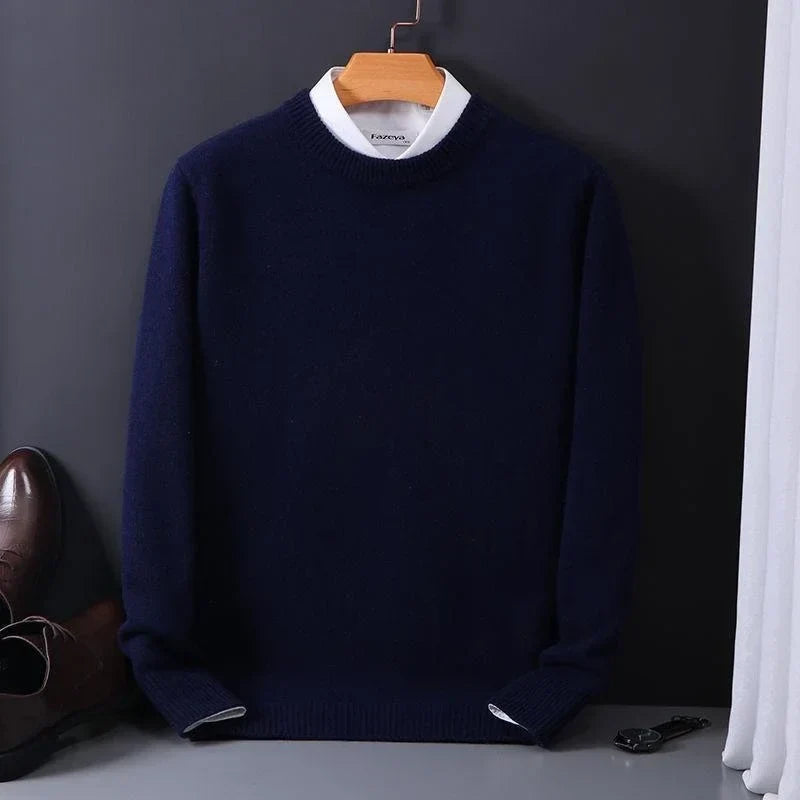 DELACROIX | Suéter de Cuello Redondo de Punto Suave Marcel