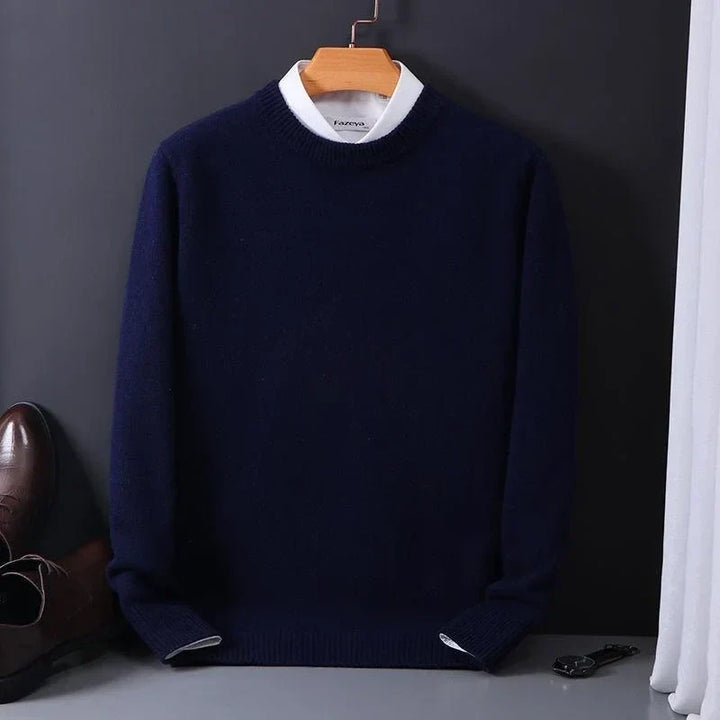 DELACROIX | Suéter de Cuello Redondo de Punto Suave Marcel