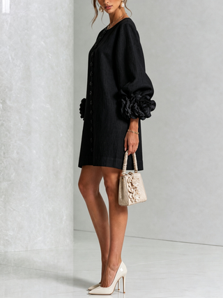 Rosalie | Vestido Mini con Botones