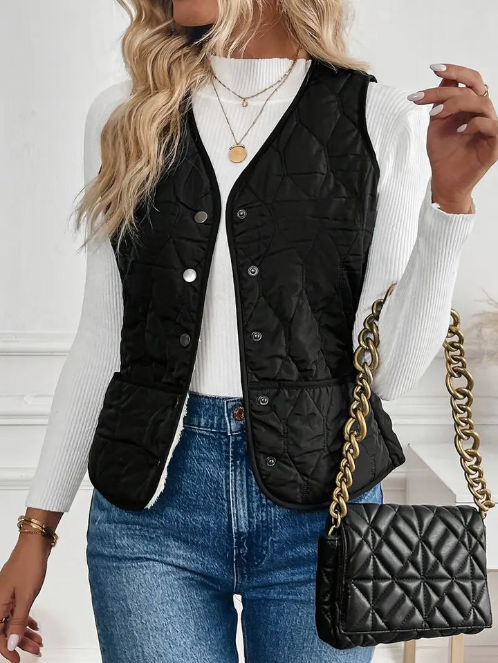 Chaleco Bomber Acolchado