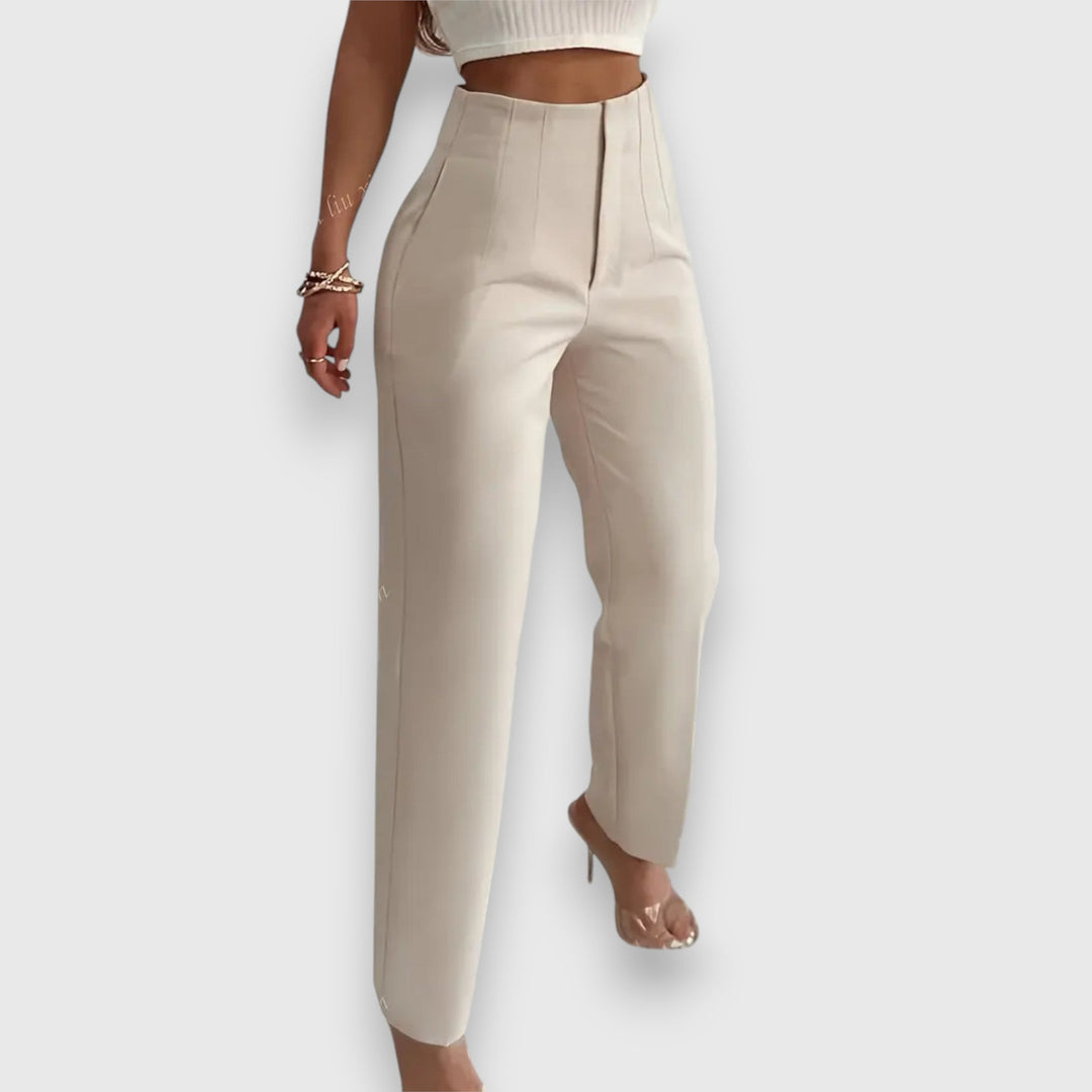 Verena – Pantalones de Cintura Alta