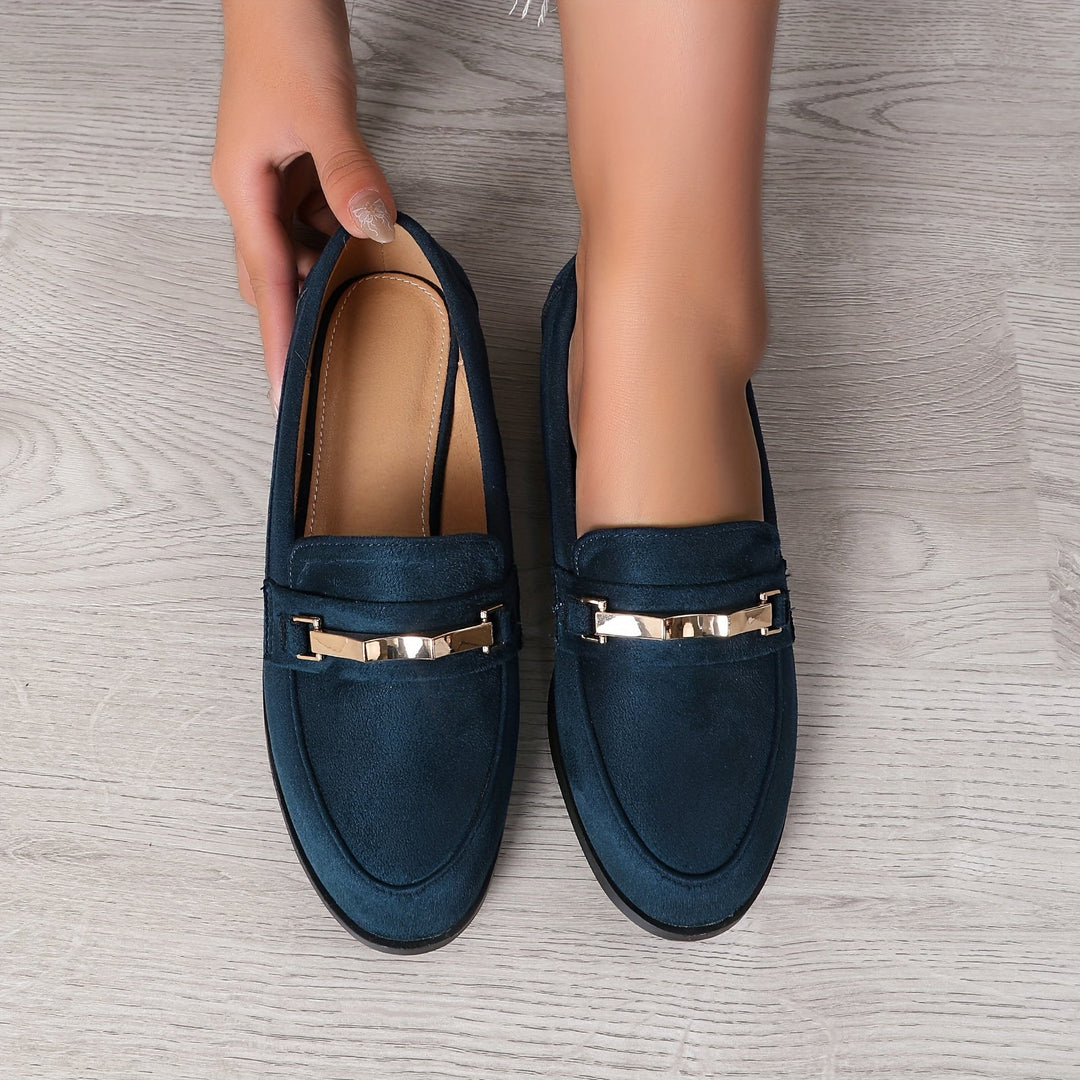 Isabelle™ – Mocasines de punta redonda para un confort absoluto