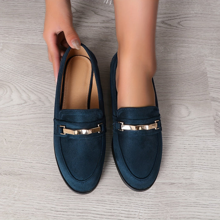 Isabelle™ – Mocasines de punta redonda para un confort absoluto