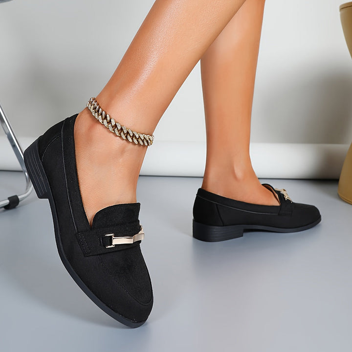 Isabelle™ – Mocasines de punta redonda para un confort absoluto