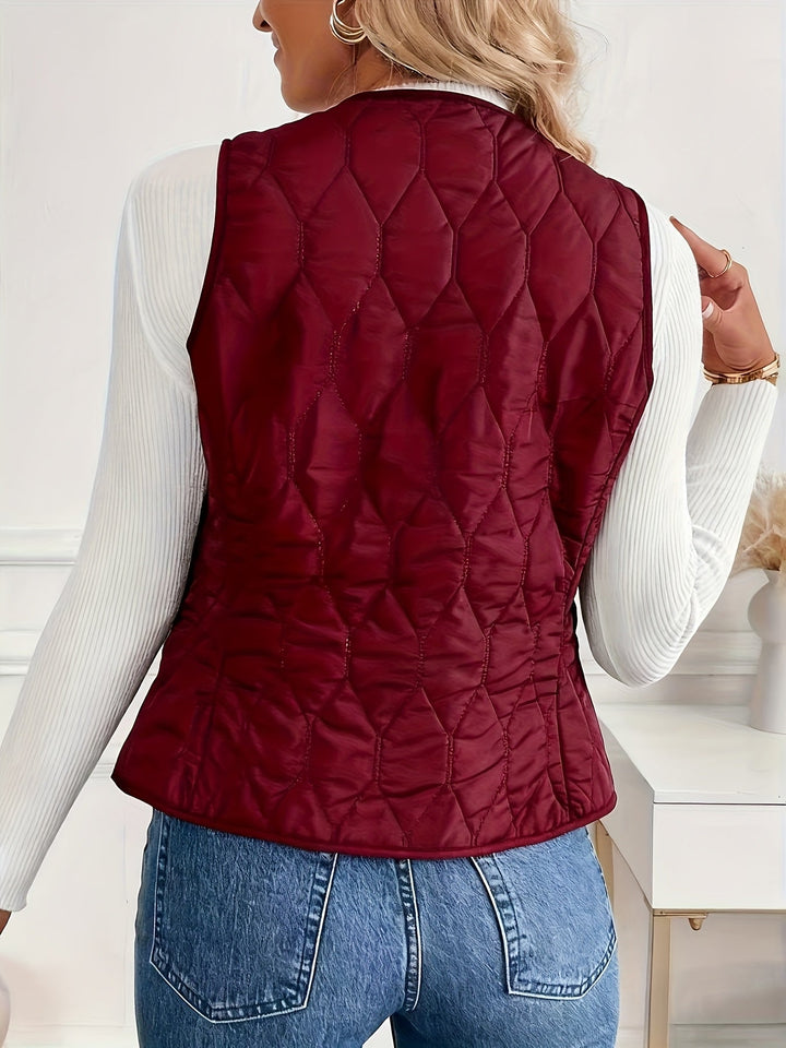 Chaleco Bomber Acolchado