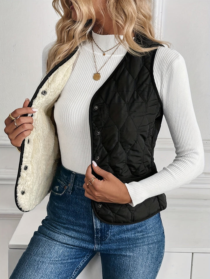 Chaleco Bomber Acolchado