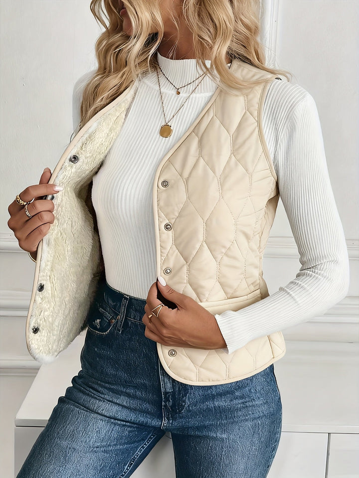 Chaleco Bomber Acolchado