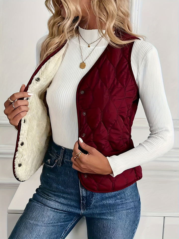 Chaleco Bomber Acolchado