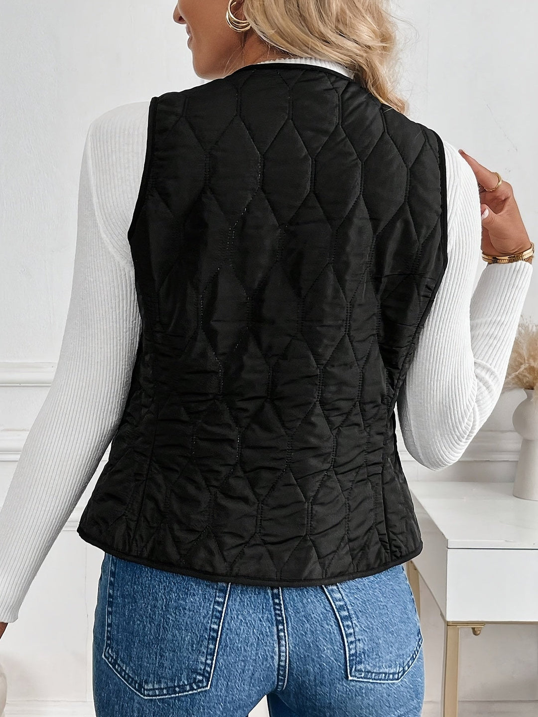 Chaleco Bomber Acolchado