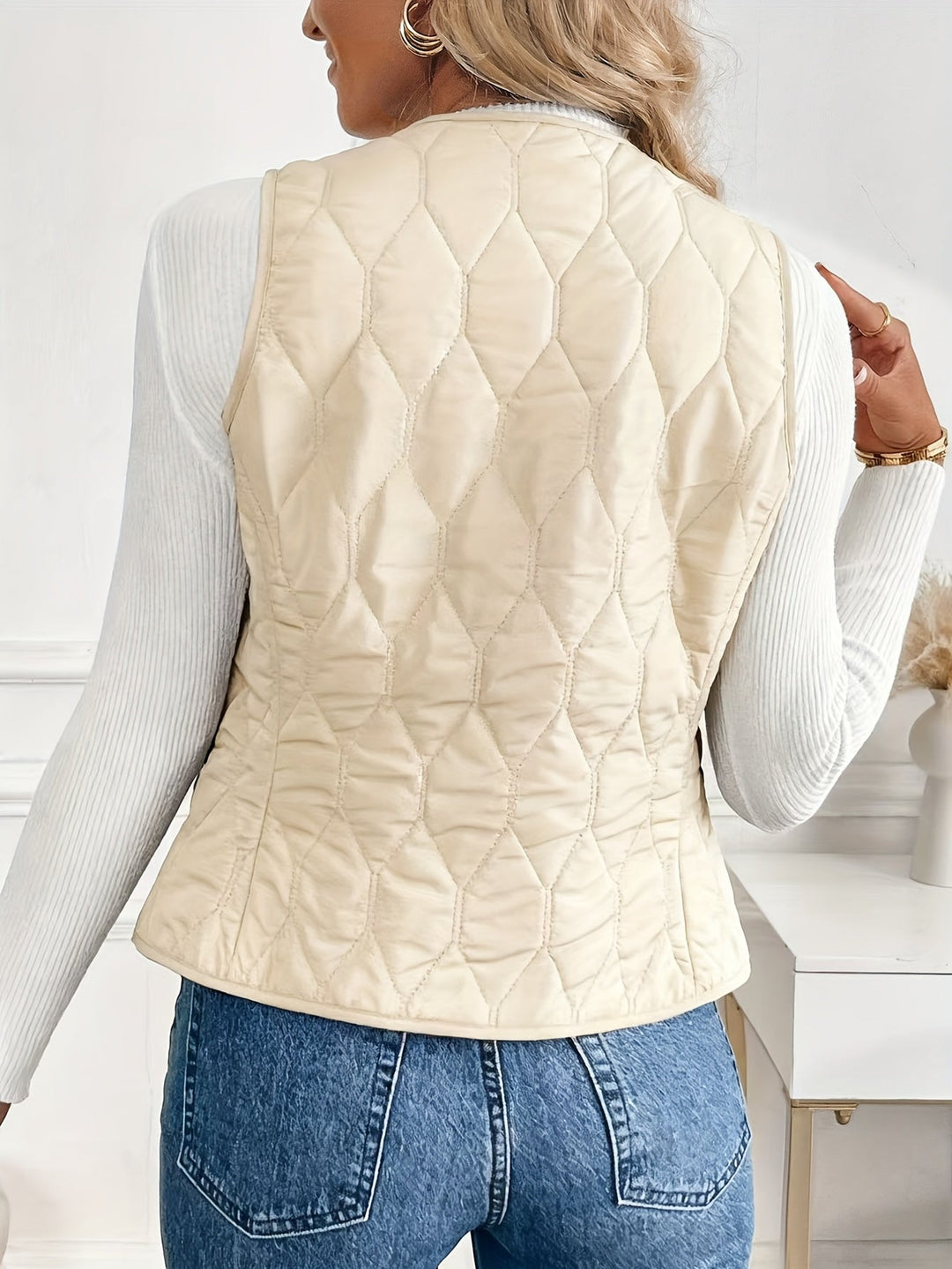 Chaleco Bomber Acolchado
